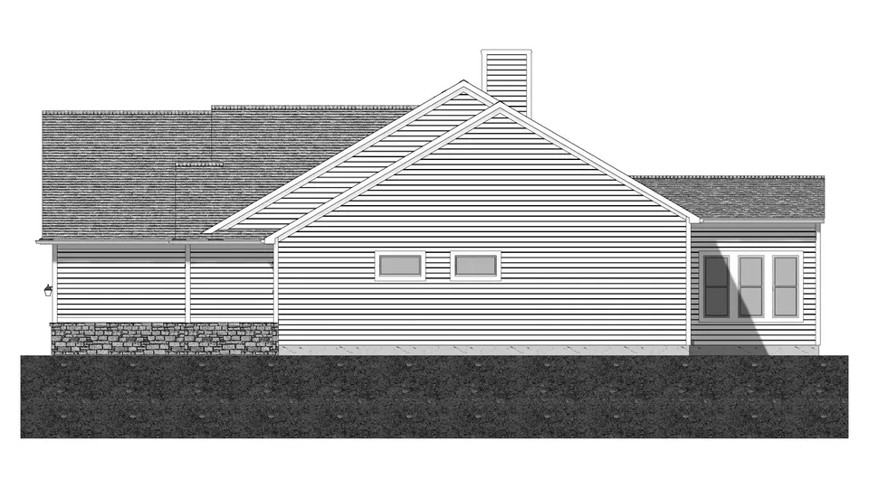 The Whittemore house plan, exterior view 2